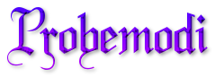 Probemodi